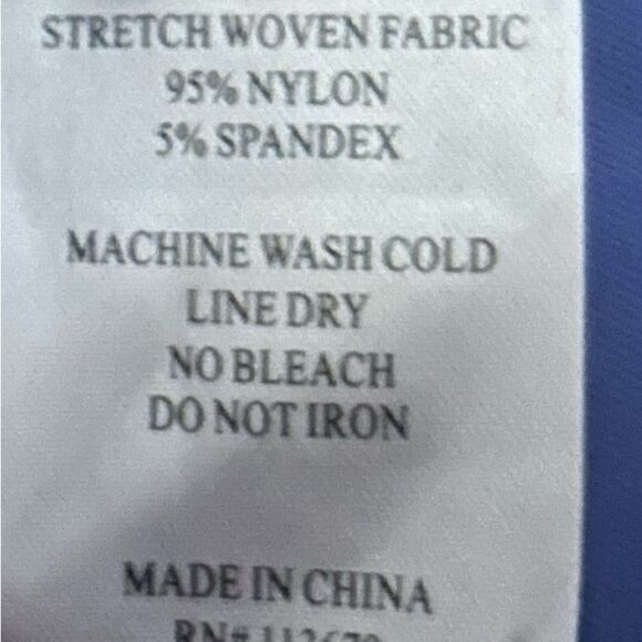 Stonewear Designs Blue High Rise Straight Leg Pants Size 6 - Picture 11 of 12